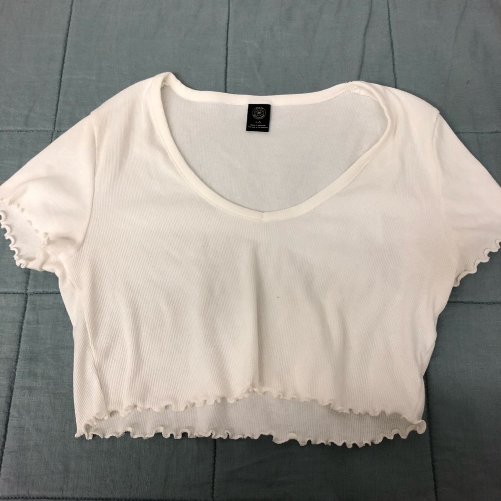 Urban Ribbed Crop Tee